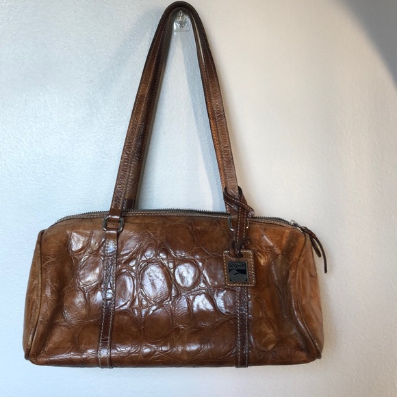 Dooney & Bourke Handbags - Dooney & Bourke barrel brown crocodile